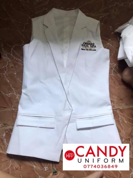 Áo gile đồng phục - Candy Uniform - Xưởng May Đồng Phục Hà Phong Phát